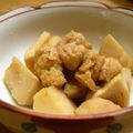 いなかのしろうさぎ's cooksnap of when they made 竹の子（筍）と鶏肉の煮もの.