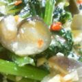 熊人すみこ's cooksnap of when they made なすと小松菜のスイートチリソース炒め.