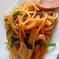ごにょ's cooksnap of when they made ナポリタン.