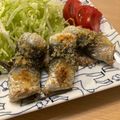 ねみねみ's cooksnap of when they made イワシの練り梅・大葉オーブン焼き.