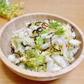 ルパンのかあさん☆彡's cooksnap of when they made 白菜の☆簡単☆塩昆布サラダ♪♪.