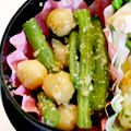 eeeeeeri's cooksnap of when they made インゲンとひよこ豆のごま味噌和え.