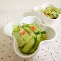 ミー＆にゃん's cooksnap of when they made レタスときゅうり、かにかまのサラダ.