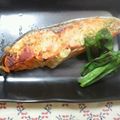 Chokoモンブラン's cooksnap of when they made お花見弁当に❀柚子胡椒香る鮭の塩麹焼き.