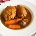 ちゃんai's cooksnap of when they made シチューの素使用♪簡単煮込みハンバーグ.