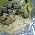 ドラリもん's cooksnap of when they made ✿牡蠣とえのきの❀柚子酢✿オーブン蒸し.