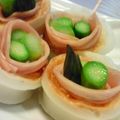 たもたん's cooksnap of when they made お花みたい？♔ちくわにクルクル◴◵◶◷.