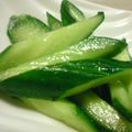 たもたん's cooksnap of when they made 絶妙配合！きゅうりの浅漬け.