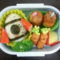 mama0808's cooksnap of when they made 簡単！ロケットおにぎりの作り方.