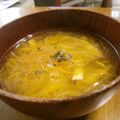 Natsuyasai's cooksnap of when they made ♡あっさり味♡千切り大根スープ.
