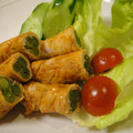 Hana＠home's cooksnap of when they made さやいんげんの豚肉巻き.
