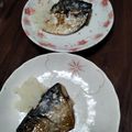 嵐の松潤が大好き♥️♥️'s cooksnap of when they made 身はふっくら皮はパリッと♡鯖の塩焼き.