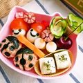 ｘｘyuzumikanｘｘ's cooksnap of when they made お花でおめかし♪うずらできのこちゃん.