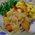 バンザイ's cooksnap of when they made 炊き込みチキンライス.
