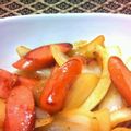 ほーま's cooksnap of when they made たまねぎとウインナー炒め.