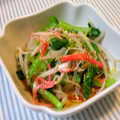 nekoland's cooksnap of when they made 中華風★小松菜ともやしの胡麻酢和え.