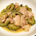 kodaiku☆'s cooksnap of when they made 隠し味はお酢！ゴーヤと鶏肉の旨味噌炒め.