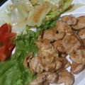 YUN_gac's cooksnap of when they made パパッと☆鶏胸肉のにんにく醤油炒め.