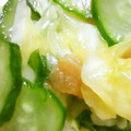 熊人すみこ's cooksnap of when they made キャベツとキュウリの梅和え漬物.