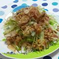 みね猫's cooksnap of when they made 夏に✿納豆シラス✿青じそ風味サラダ.