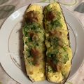 クック49L4Ho☆'s cooksnap of when they made 簡単茄子ピザ.