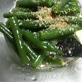えりこ０８２４'s cooksnap of when they made 昔ながらの(?)インゲンのおひたし.