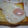 ゆうかりコアラ's cooksnap of when they made 忙しい朝にも３☆目玉焼きトースト.