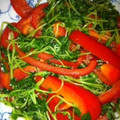 miki1029's cooksnap of when they made 豆苗の炒めもの.