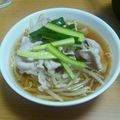 ＊海華＊'s cooksnap of when they made さっぱり梅だれ豚しゃぶそうめん.