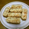とんこ２０２０'s cooksnap of when they made お弁当に　桜エビ入り卵焼き.