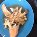Linlyn's cooksnap of when they made 鮭のバター焼き♪～ポン酢きのこのせ～.