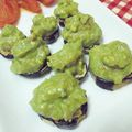 マユガリータ's cooksnap of when they made ★厚切りなすのアボカドスイチリソース★.