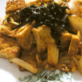 mkslinky's cooksnap of when they made ❀厚揚げとキムチの旨辛炒め❀.