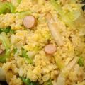 ｺﾔﾎﾞｯｸﾙ's cooksnap of when they made レタスとエリンギのチャーハン.