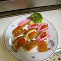 fayerui's cooksnap of when they made 父の日のおつまみ　かまぼこの辛子明太子焼.
