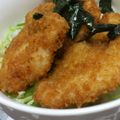 ポコタンチャン's cooksnap of when they made 鶏胸の極薄かつ重♪衣は片栗粉＋パン粉使用.