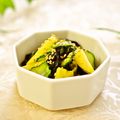 さとみわ's cooksnap of when they made え？　酢の物にパイン？？.