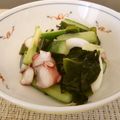 tomok0306's cooksnap of when they made 簡単★ワカメ＆キュウリの酢の物.