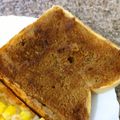 みぃじょ's cooksnap of when they made 練りゴマ×黒蜜トースト.