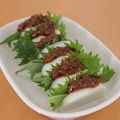 ぐーたらレシピ研究所's cooksnap of when they made 醤油麹で☆かまぼこの大葉サンド.