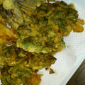 shizuとreo's cooksnap of when they made サクサク♪エビと春菊のかき揚げ.