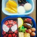 ＊デイジー＊＊'s cooksnap of when they made キャラ弁 スパイダーマン.