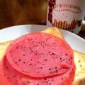 ukchi's cooksnap of when they made ღボロニアソーセージღトースト.