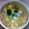agent3's cooksnap of when they made 簡単白だし鶏うどん.