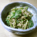 ジニー's cooksnap of when they made アシタバの胡麻和え.