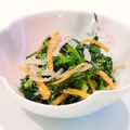 rie-sa's cooksnap of when they made ５分で！春菊の胡麻ポン和え.