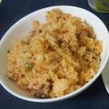 puu___'s cooksnap of when they made ♪ 黄金の ♪ 豚キムチチャーハン.
