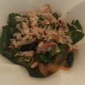かぉかぉ∮'s cooksnap of when they made 材料２つ！簡単モロヘイヤの梅肉和え.