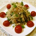 Ｔ，ＳＡＥＫＯ's cooksnap of when they made 長いもとツナと貝割れのサラダ.