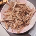 きっちmam＆tea's cooksnap of when they made 大根の皮のピリ辛きんぴら.